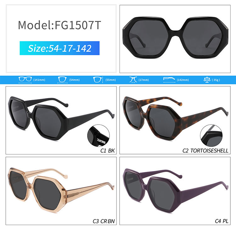 FG1507-sunglasses uv400 protection FG1507-lunettes de soleil protection uv400