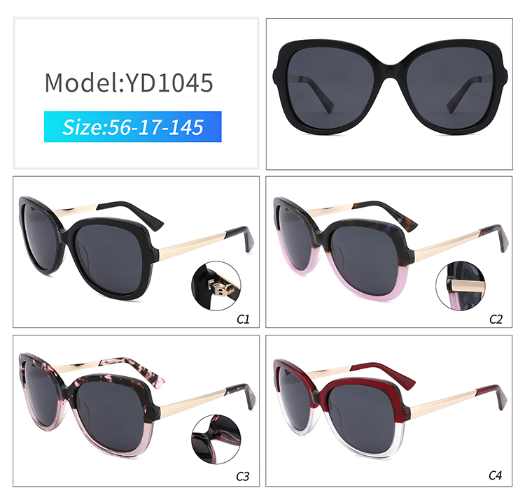 YD1045-sunglasses wholesale YD1045-lunettes de soleil en gros