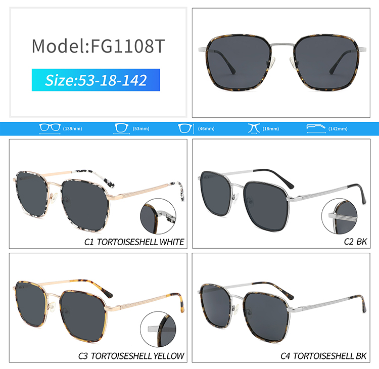FG1108-good sunglasses FG1108-bonnes lunettes de soleil