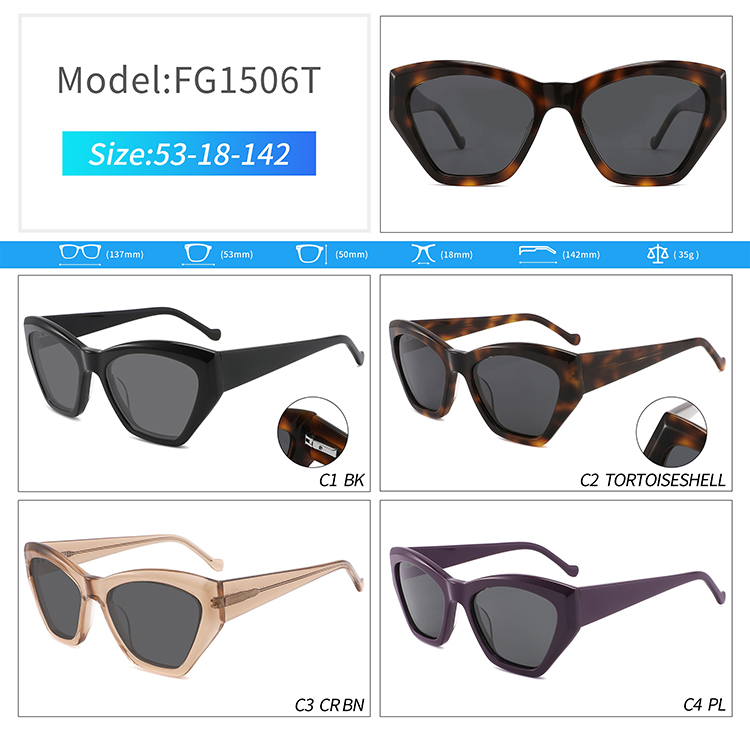 FG1506-women fashion sunglasses Lunettes de soleil mode FG1506-femmes