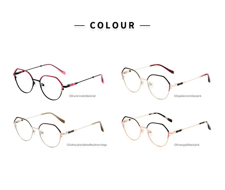 Montures de lunettes de prescription pour femmes_color