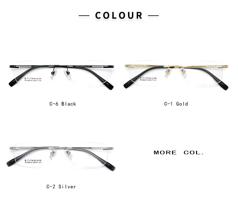 Lunettes sans monture Frames_color