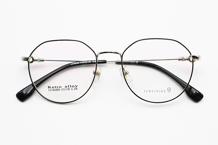 Lunettes rondes épaisses pour hommes_C2A