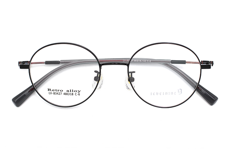 Montures de Lunettes Métal - Noir