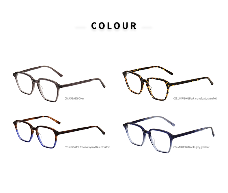 Lunettes à monture carrée Men's_color