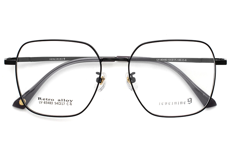 Lunettes en métal - Noir