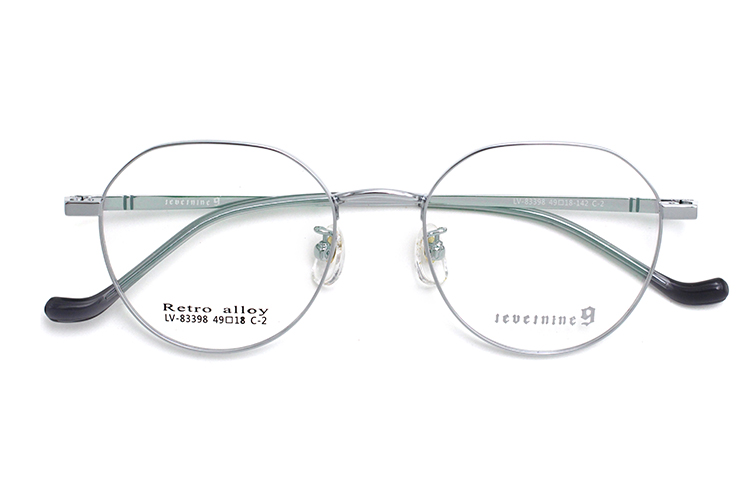 Lunettes de vue circulaires - Argent