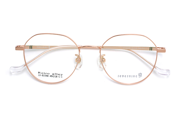 Lunettes de vue circulaires - Or