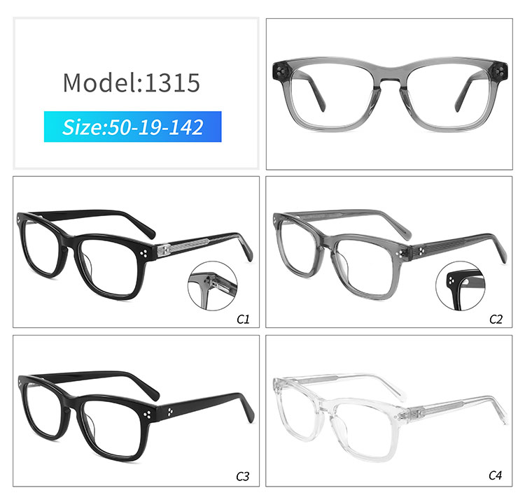 FG1315- cellulose acetate glasses FG1315- verres en acétate de cellulose