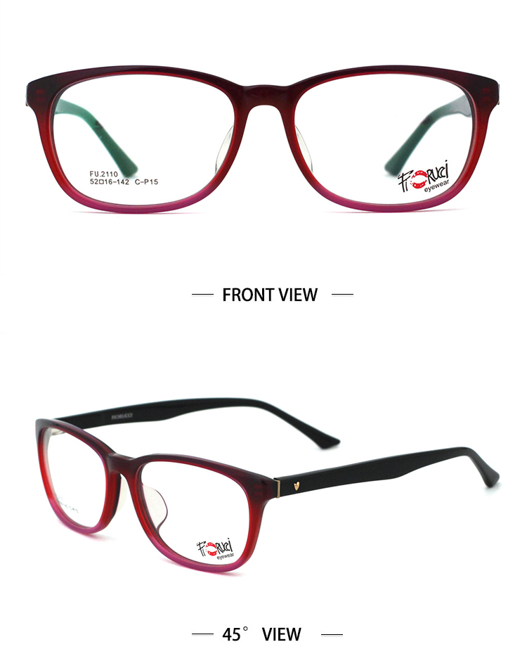 SKU-P15 montures en acétate premium SKU-P15