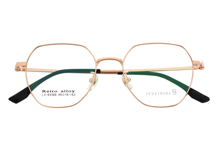 Montures de lunettes populaires - Or