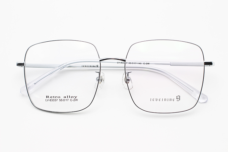 Lunettes de vue homme en métal - Argent