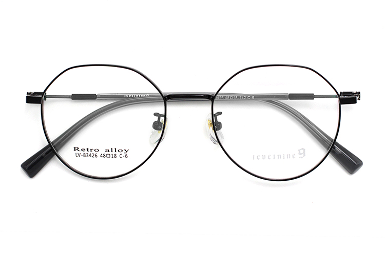 Cadres ronds en métal - Noir