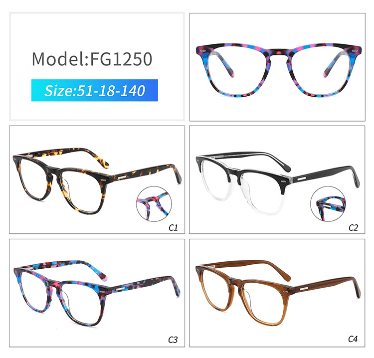 FG1250 - vintage glasses wholesale FG1250 - lunettes vintage en gros
