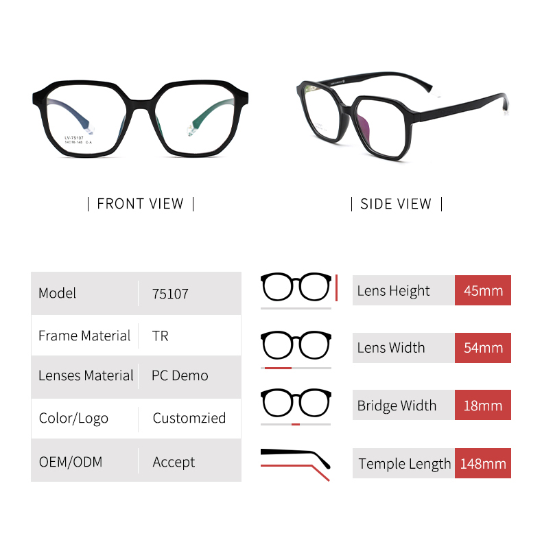 monture tr90 taille_optique