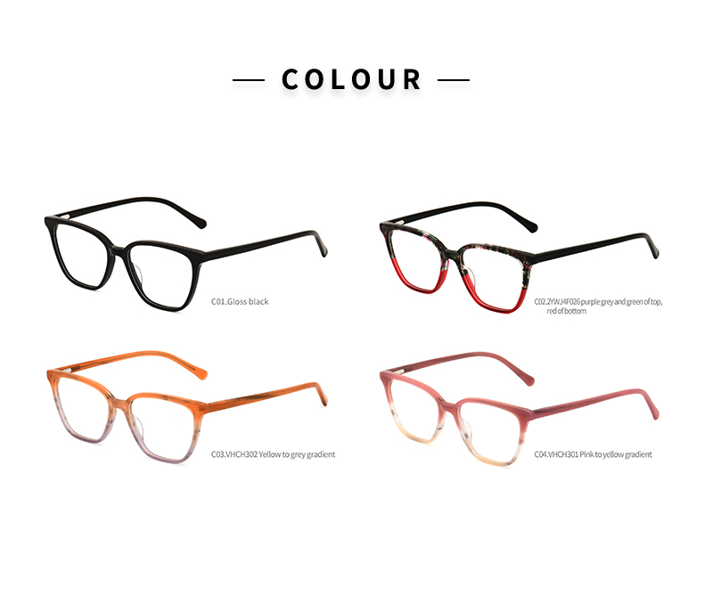 Nouvelles lunettes pour hommes Frames_color
