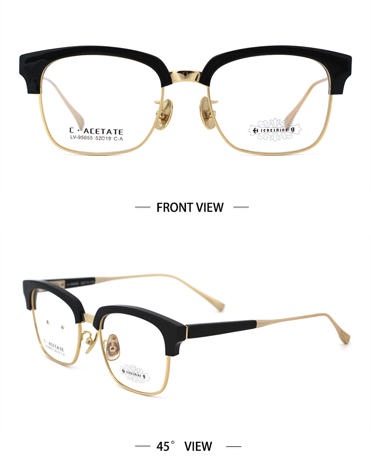 SKU-A Lunettes de créateurs haut de gamme SKU-A