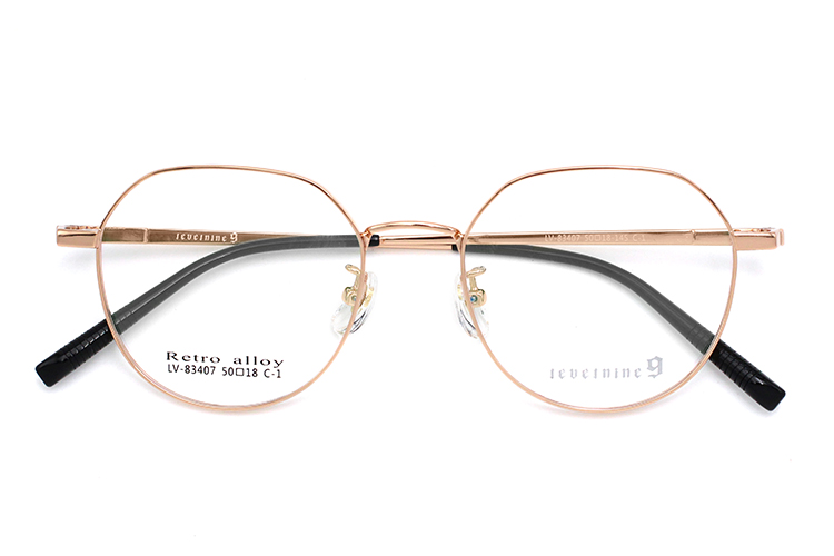 Monture de Lunettes en Métal - Or