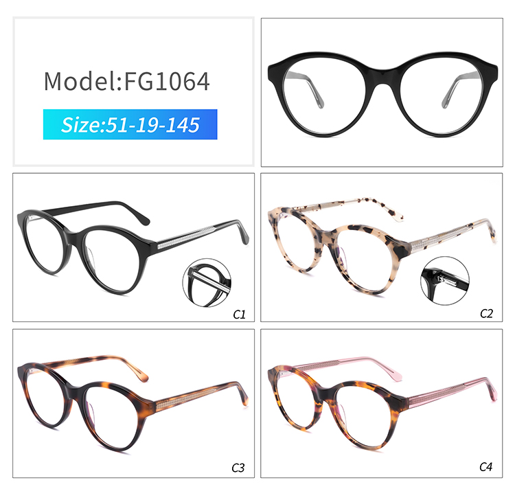 FG1064 montures de lunettes femme FG1064