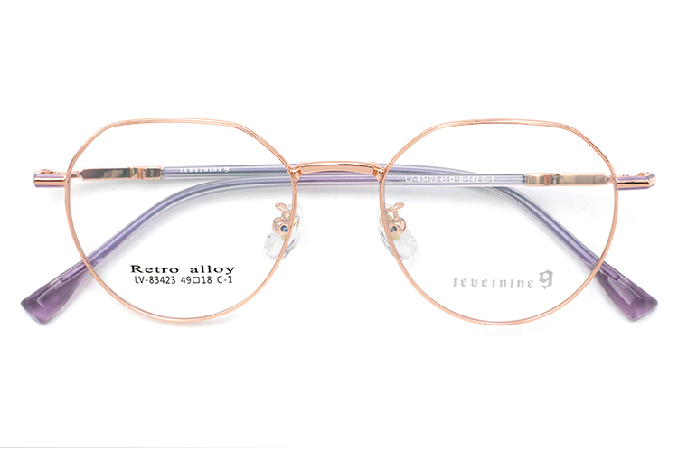 Dernières montures de lunettes pour hommes - Or