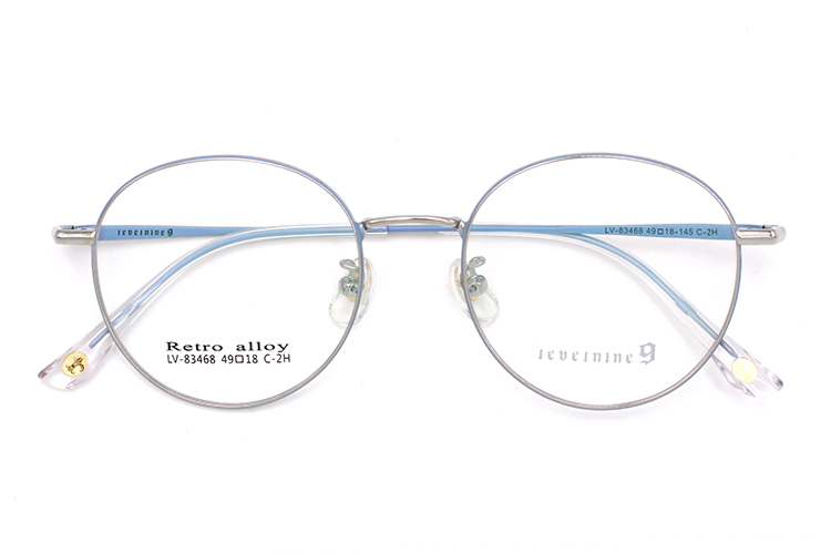 Monture Optique en Métal - Argent