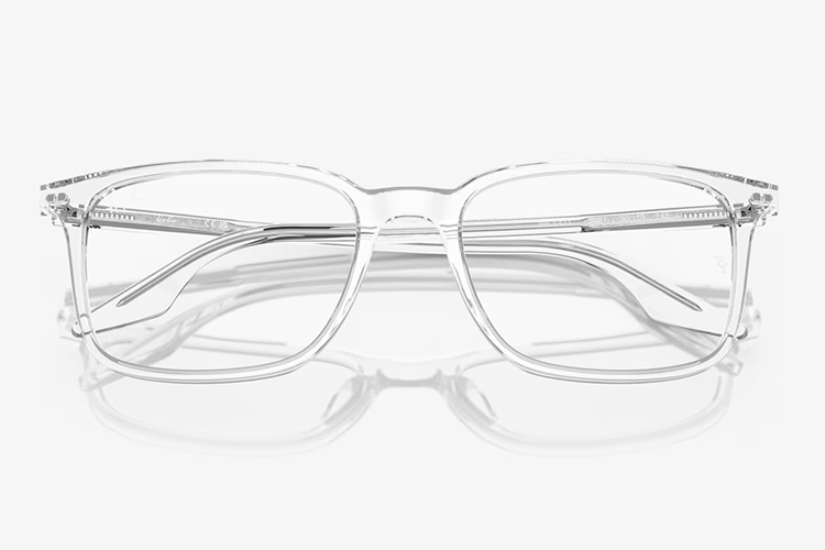 Transparent Clear Frame Glasses Lunettes à monture transparente