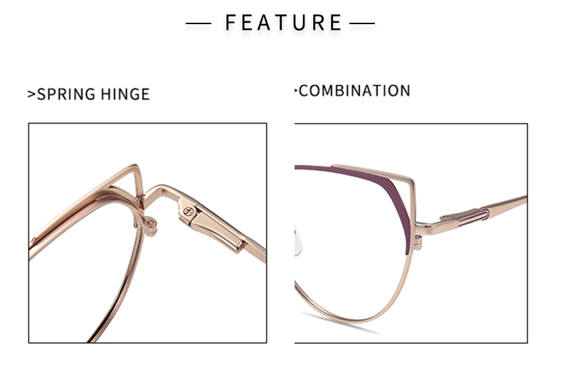 Lunettes à monture métallique mode IU-LM1006_03