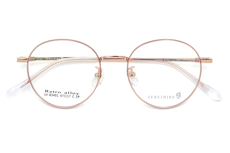Montures de verres en métal - Or rose