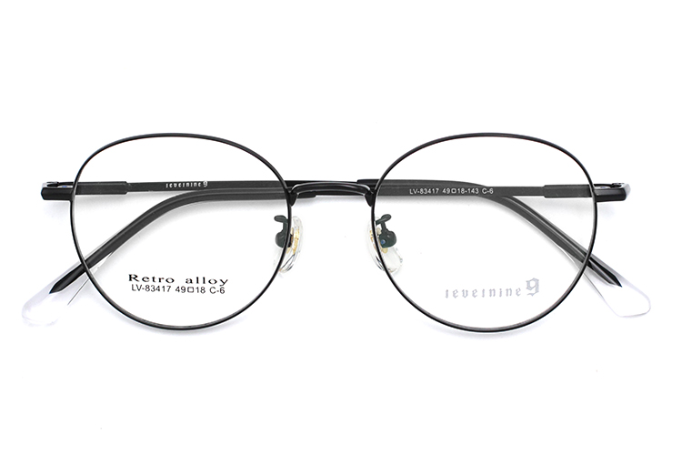 Montures rondes - Noir