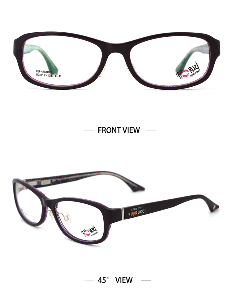 SKU-P montures en acétate de haute qualité SKU-P