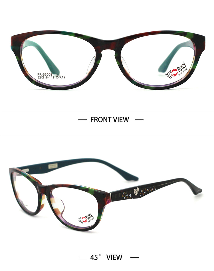 SKU-R12 monture acetato-optique SKU-R12