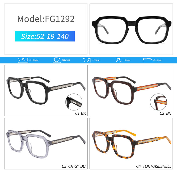 FG1292- eye frames wholesale FG1292-montures pour les yeux en gros