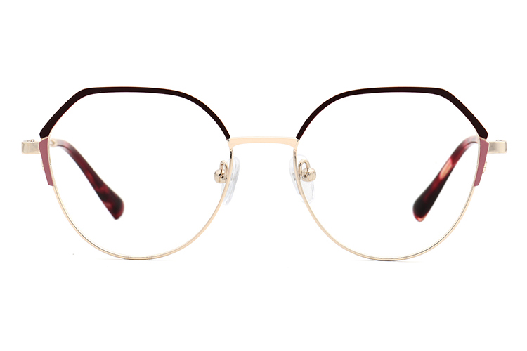 Montures de lunettes en métal en gros WX21022