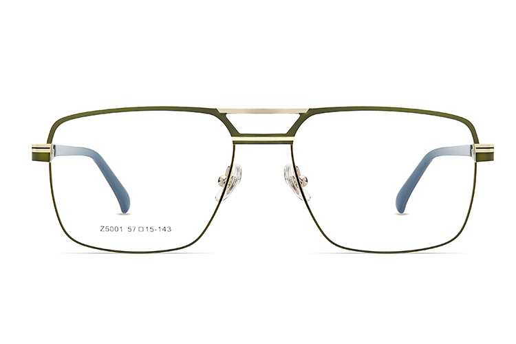 Montures de lunettes en métal en gros HT5001