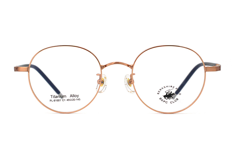 Montures de lunettes en métal en gros 81001