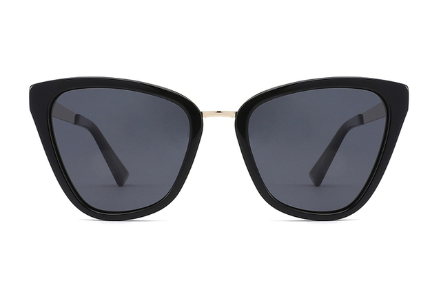 Lunettes de soleil unisexes en métal et acétate-YD1044T