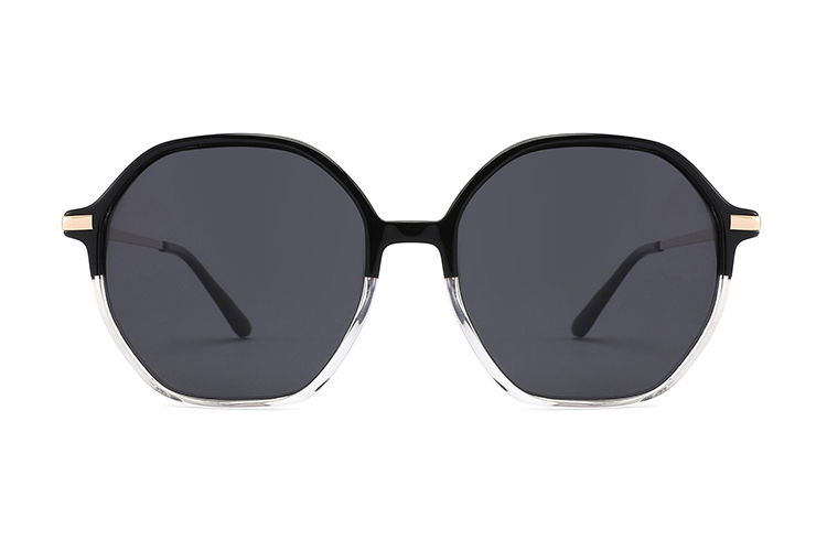 Lunettes de soleil en métal acétate-ZD8817T