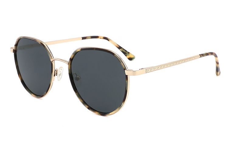 Lunettes de soleil en métal acétate-FG1110T