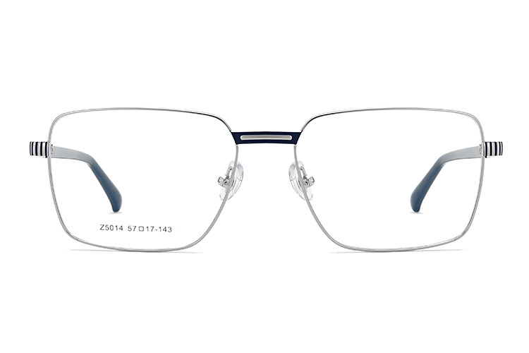 Montures de lunettes en métal, vente en gros, HT5014