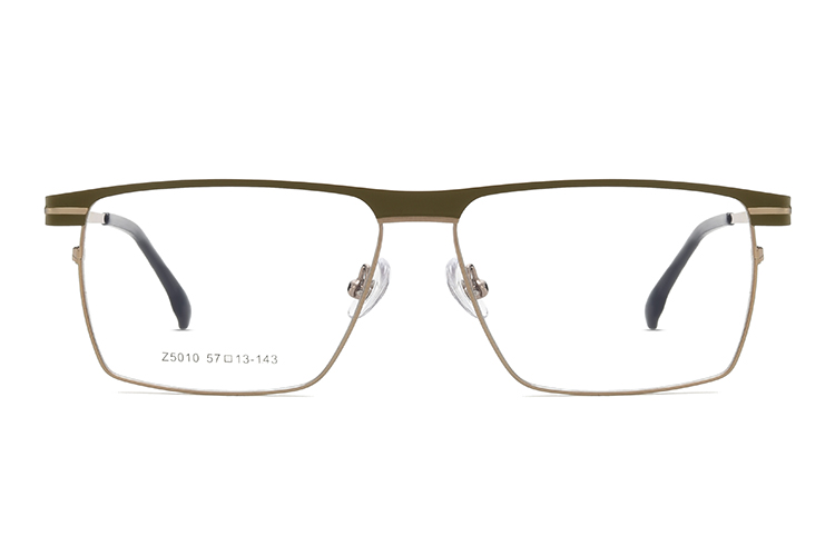 Montures de lunettes en métal en gros HT5010