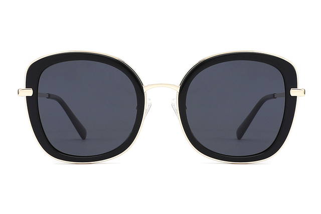 Lunettes de soleil en métal acétate-YD1041T