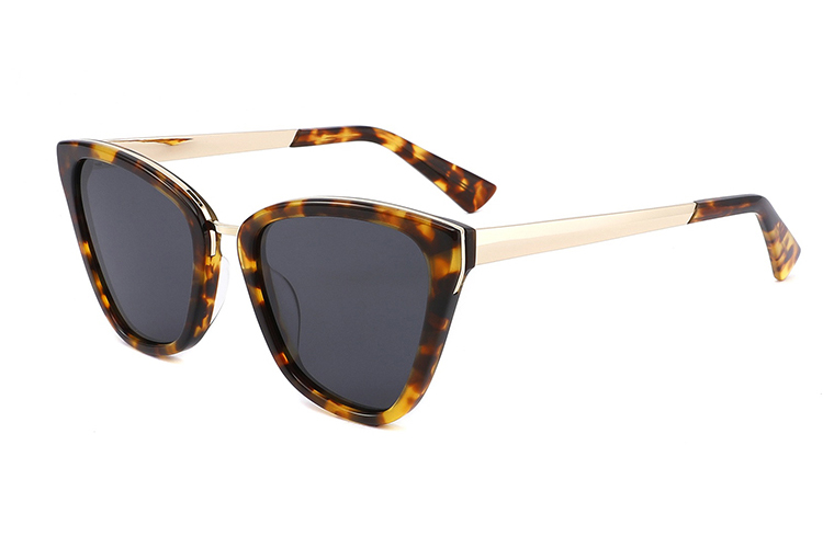 Lunettes de soleil en métal acétate-YD1044T