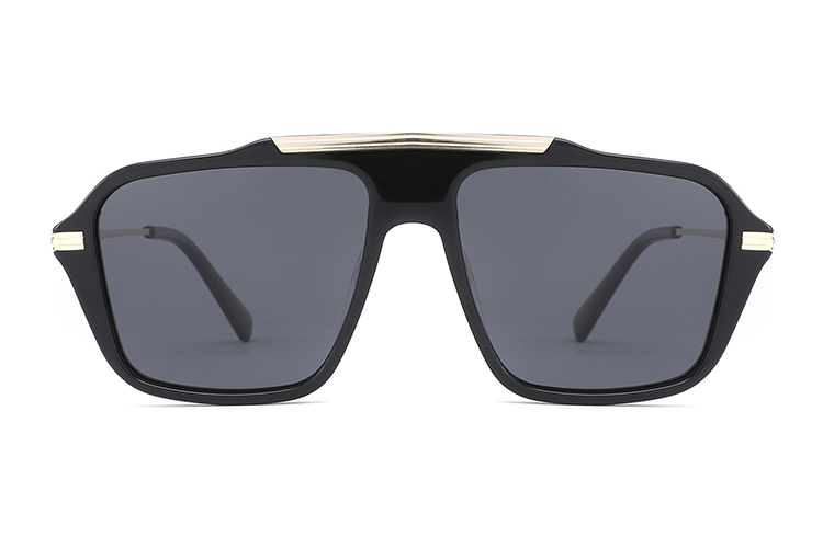 Lunettes de soleil en métal acétate-YD1050T