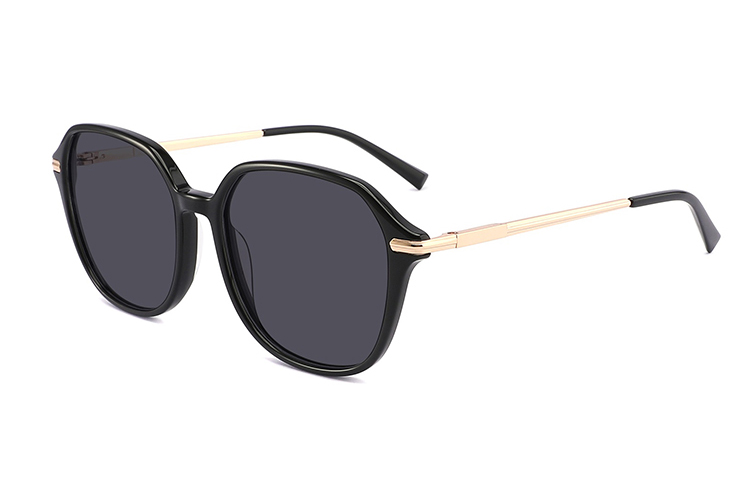 Lunettes de soleil en métal acétate-ZD8819T