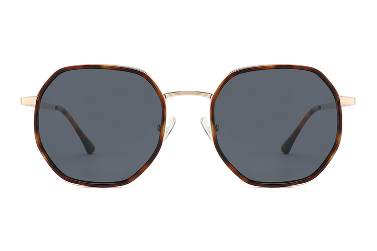 Lunettes de soleil en métal acétate-FG1101T