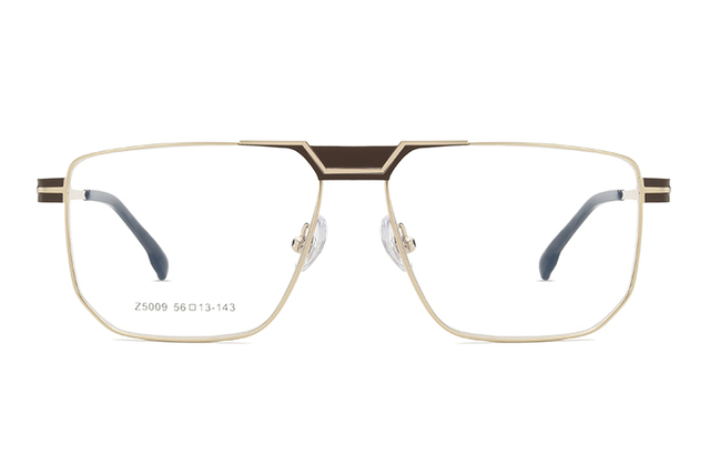 Montures de lunettes en métal en gros HT5009