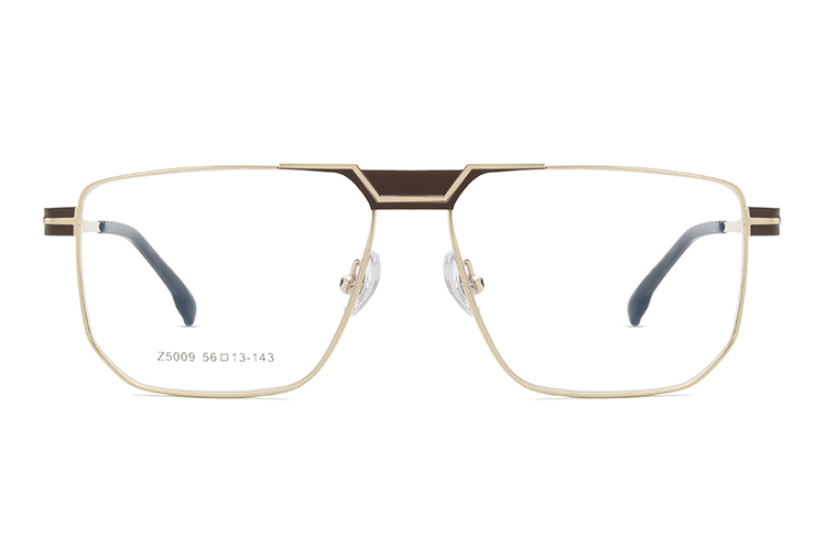 Montures de lunettes en métal en gros HT5009