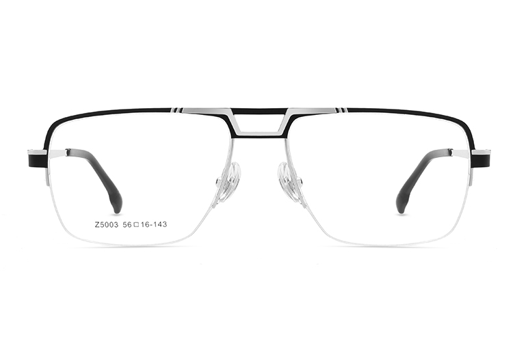 Montures de lunettes en métal en gros HT5003