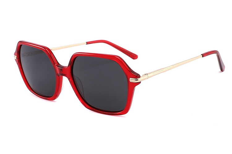 Lunettes de soleil en métal acétate-ZD8828T