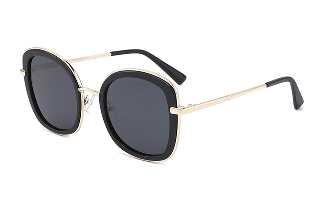 Lunettes de soleil en métal acétate-YD1041T